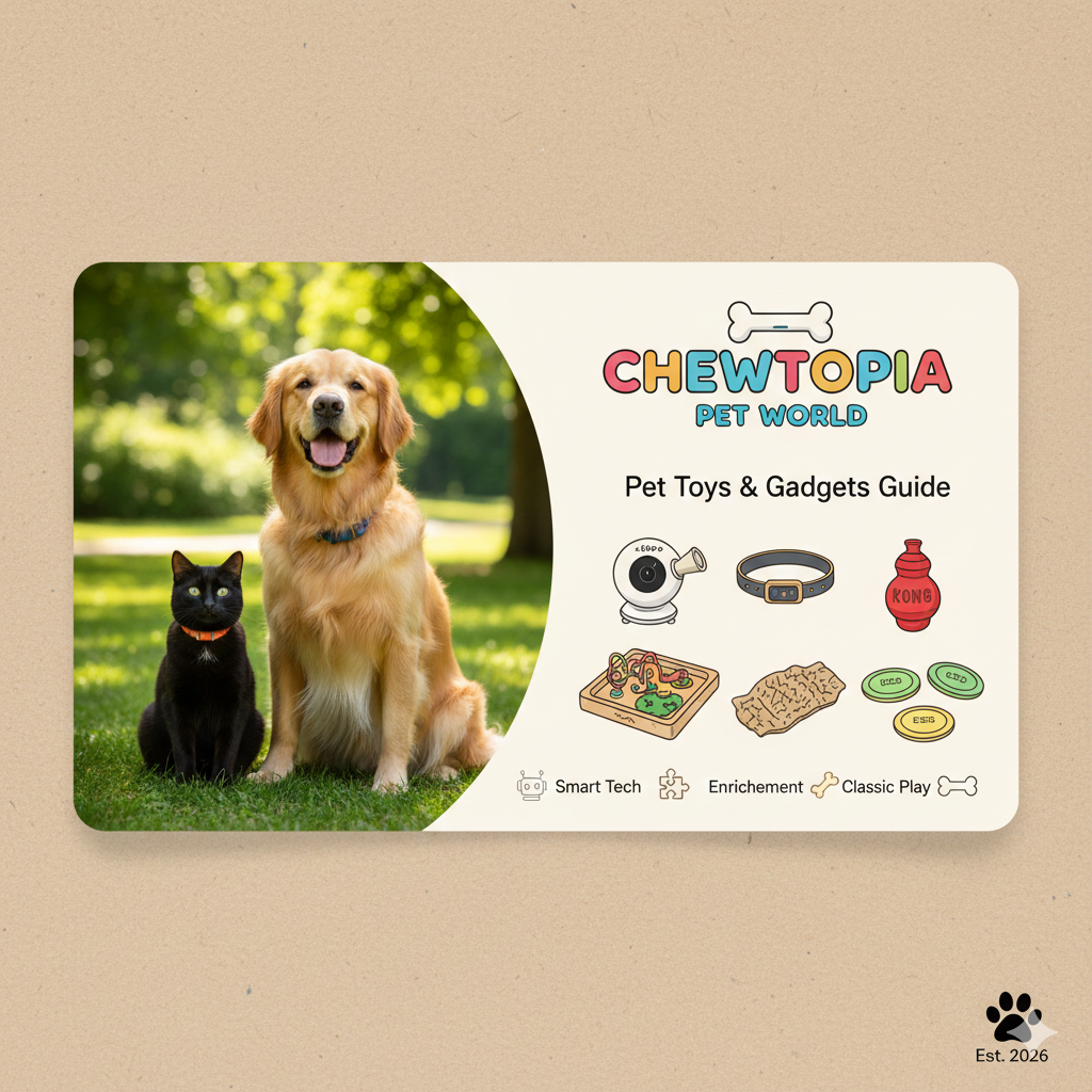 Pet toys and gadgets