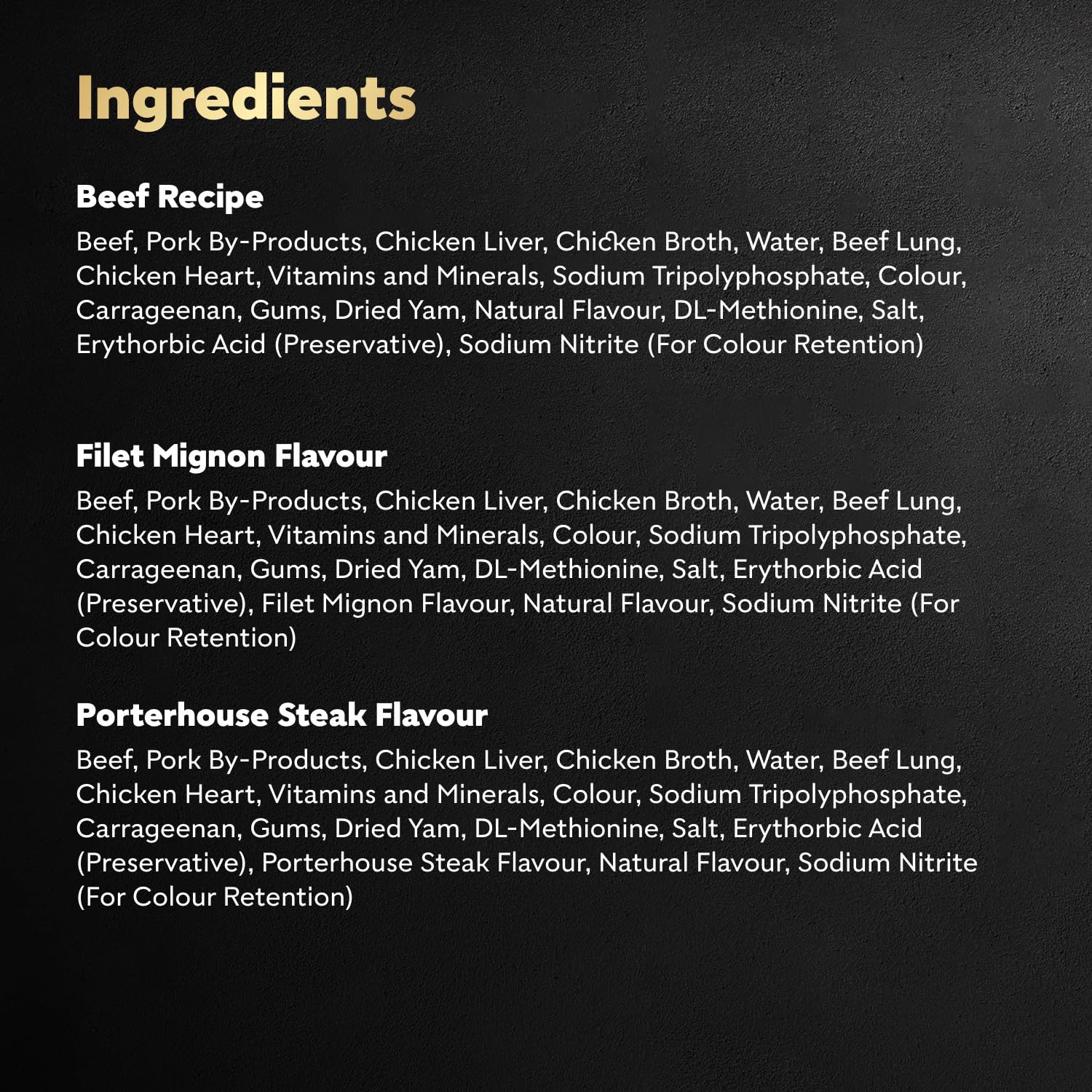 CESAR Classic Loaf in Sauce Adult Wet Dog Food Beef Selects Variety Pack, 24x100g Trays