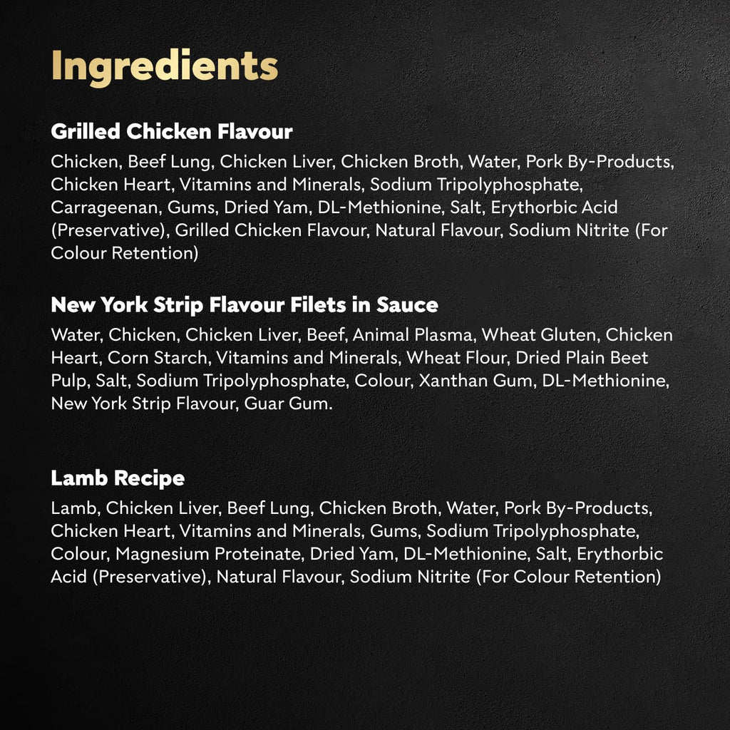 CESAR Classic Loaf in Sauce Adult Wet Dog Food Beef Selects Variety Pack, 24x100g Trays